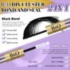 81zgtUz2KzL._SL1500_.jpg Lash Bond and Seal 10ML Cluster Lash Glue Bond and Seal Glue Waterproof Long Lasting Mascara Wand Lash Extension Bond and Seal Strong Hold 2 in 1 Bond and Seal ?Black Bond and Seal,10ML?