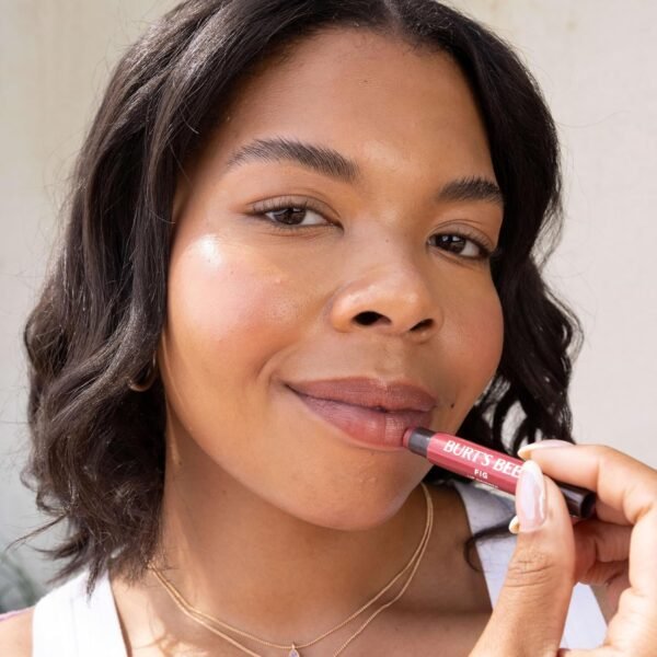 81ztRvpF3L._SL1500_.jpg Burt's Bees Lip Shimmer Nude Collection, Tinted Lip Balm Stick, Moisturizing for All Day Hydration with Natural Glowy Pigmented Finish & Buildable Color, 3 Warm Shades; Value Pack, 3 Tubes x 0.09 Oz