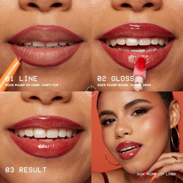 910J13Wvz6L._SL1500_.jpg NYX PROFESSIONAL MAKEUP Duck Plump Plumping Lip Liner, Matte Pencil With Up To 10HR Wear, Subtle Touch (Deep Nude Lip Liner)