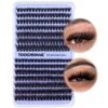 910TEgdidEL._SL1500_.jpg Fluff Lash Clusters 80D+100D Thick Cluster Eyelash Extensions 10-18mm DIY Flat Lash Extension D Curly Wispy Individual Lashes 252pcs False Mink Eyelashes Clusters by TOOCHUNAG