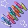 911QyLG5TsL._SL1500_.jpg Expressions girl 12pc Roll On Lip Gloss Set with Carrying Case, Glossy Lip Make-up for Kids and Teens - Fruity Flavors, Non Toxic, Kid Friendly, Party Gift, Best Friends