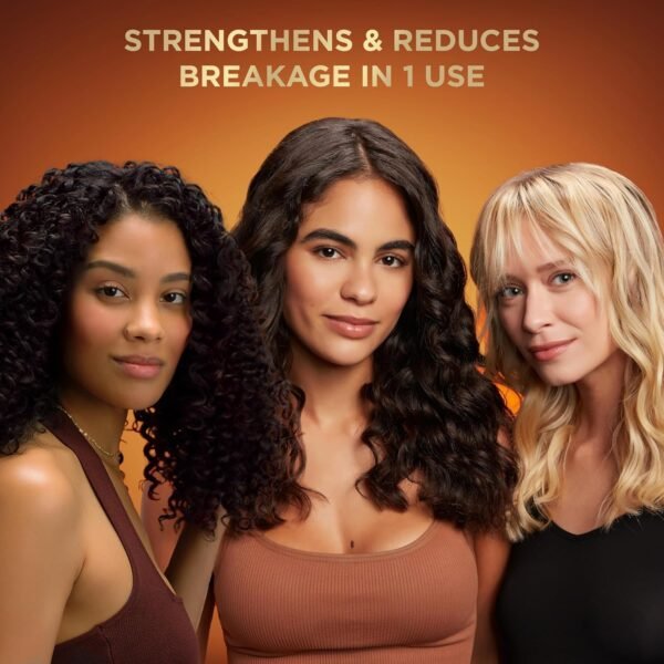 Garnier Whole Blends Honey Treasures Repairing Mask, for Dry, Damaged Hair, 11.5 Fl Oz, 2 Count (Packaging May Vary)