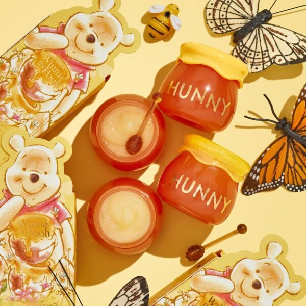 912LwMOcG7L._SL1500_.jpg ColourPop x Winnie the Pooh Lip Scrub & Mask Set - Vegan & Cruelty-Free Lip Care Duo - Exfoliates, Moisturizes & Softens - Enriched with a Honey Flavor - Hunny Pot (2 Count)
