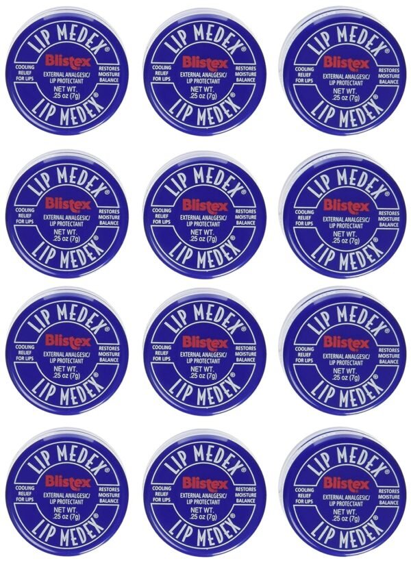 912wMVutTCL._SL1500_.jpg Blistex Lip Medex.25-Ounce (Pack of 12), Moisturizing