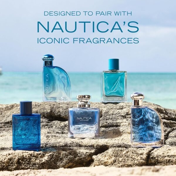 Nautica Grooming Cleanse Shower Gel 6.7 fl oz (Pack of 1), Notes of Grapefruit, Lavender, and Wood, Men's Fragrance, Long Lasting, Everyday Fragrance