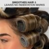 918EulrysAL._SL1500_.jpg Conair Heatless Curlers 31 Count - Heatless Curls Overnight, Assorted Sizes - Self Grip Hair Rollers - Hair Styling Tools - Black & Gray - w/Storage Case