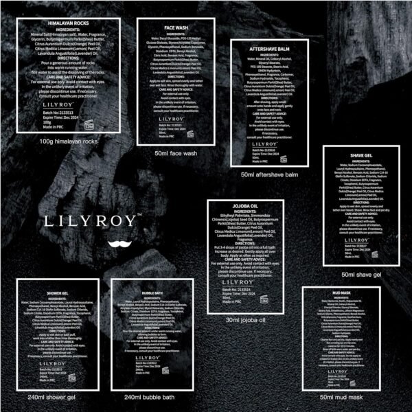 Father's Day Gift for Men - Luxury 30-Piece Bath & Beard Gift Set for Men, Bath & Body Care Kit for Him with Beard Wax | Christmas, Valentine's Day, Birthday, Spa Kit Travel Bag Gift for Dad