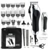 91BrjDZ44SL._SL1500_.jpg Wahl Clipper USA Deluxe Corded Chrome Pro, Complete Hair and Trimming Kit, Includes Corded Clipper, Cordless Battery Trimmer, and Styling Shears, for a Cut Every Time - Model 79524-5201M