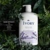 Ivory Gentle Body Wash, Designed for the Whole Family, Free of Dyes Heavy Perfumes Parabens Phthalates & Silicones, Lavender Scent, 35 oz