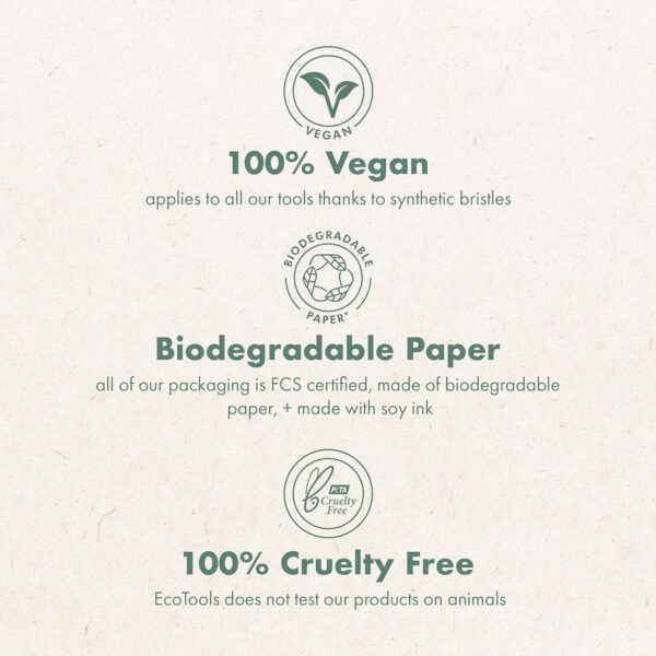 EcoTools Bath Bristle Brush, Bath Brush with Long Handle, Cleanse Back & Hard-to-Reach Areas, Eco Friendly Shower Brush for Exfoliating, Cruelty Free Nylon Bristles, Vegan, 1 Count