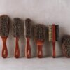 91DsZWN4aL._SL1500_.jpg Diane Premium 100% Boar Bristle 2-Sided Club Brush for Men and Barbers, Medium and Firm Bristles for Thick Coarse Hair, Detangling, Smoothing