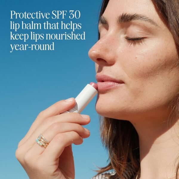 91Fdl0lEA3L._SL1500_.jpg COOLA Organic Liplux Tinted Lip Balm and Sunscreen with SPF 30, Dermatologist Tested Lip Care for Daily Protection, Vegan and Gluten Free, 0.15 Oz