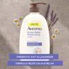 91Fiou-i5zL._SL1500_.jpg Aveeno Stress Relief Moisturizing Body Lotion 33 Fl Oz, Lavender Scent with Prebiotic Oat, Hydrating 24-Hour Moisturizer Non-Greasy for Dry Sensitive Skin, Paraben & Dye Free, Calming & Relaxing