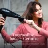 91LDCX7aXlL._AC_SL1500_.jpg Remington Damage Protection Hair Dryer with Ceramic Ionic Tourmaline Technology, Black, Diffuser and Concentrator, 3 Piece Set