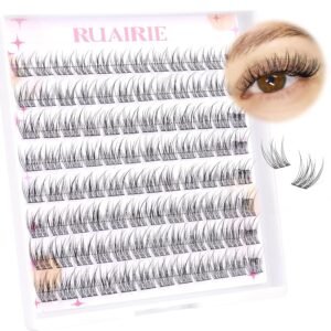 91LpxMPoHoL._SL1500_.jpg Lash Clusters Wispy Individual Lash Extensions Natural Cluster Lashes 9-11MM 96pcs DIY Eyelash Extension C-Curly Eyelash Clusters by Ruairie