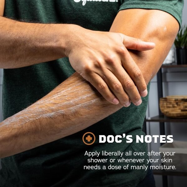 Dr. Squatch Natural Hand and Body Lotion for Men - Made with Shea Butter, Coconut Oil, Vitamin E for 24-Hr Moisturization - Cool Fresh Aloe & Fresh Falls (10 fl oz, 2-Pack)