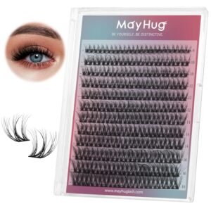 91Nob1xOppL._SL1500_.jpg Cluster Lashes, Mink Fake Eyelashes 3D Volume Lashes, 144 Pcs Natural Eyelashes Mixed 8-18mm, DIY Cluster Eyelash Extensions at Home, D Curl Lash Clusters Soft & Lightweight (Dreamy)
