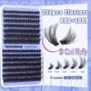 91Nr8eKwLTL._SL1500_.jpg Fluff Lash Clusters 80D+100D Thick Cluster Eyelash Extensions 10-18mm DIY Flat Lash Extension D Curly Wispy Individual Lashes 252pcs False Mink Eyelashes Clusters by TOOCHUNAG