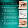 91PKRBNLE1L._SL1500_.jpg Ardell False Eyelashes, Natural Lashes 110 - Lightweight Reusable Strip Lashes, Eye-Lifting Effect, 5 Pairs + Bonus Pair