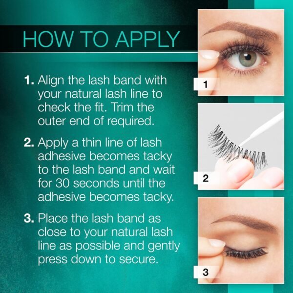 91PKRBNLE1L._SL1500_.jpg Ardell False Eyelashes, Natural Lashes 110 - Lightweight Reusable Strip Lashes, Eye-Lifting Effect, 5 Pairs + Bonus Pair