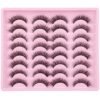 91RLsjBzboL._SL1500_.jpg Lashes Natural Look Wispy Fasle Eyelashes 12mm Short Faux Mink Eyelashes Cat Eye Natural Strip Lashes Pack by Zegaine 16 Pairs