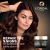 L'Oreal Paris Hair Care Elvive Total Repair 5 Damage Erasing Balm, Conditioning Hair Mask for Damaged Hair, with Almond and Protein, 8.5 fl; oz, (Pack of 2)