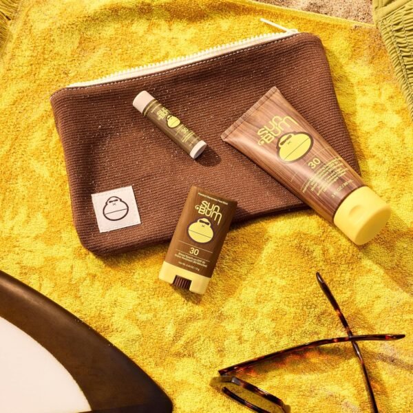 91UUcB10bXL._SL1500_.jpg Sun Bum Road Tripper - Travel Sized Sun Care Pack with Sunscreen Lotion, Face Stick, and Lip Balm - SPF 30 Broad Spectrum UVA/UVB Protection - Hawaii 104 Act Compliant - TSA Friendly