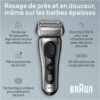 91V1BjWNGzL._AC_SL1500_.jpg Braun Series 8 Electric Razor for Men, with 4+1 Shaving Elements & Precision Long Hair Trimmer, Close & Gentle Even on Dense Beards, Wet & Dry Electric Razor with 60min Runtime, 8517s Galvano Silver