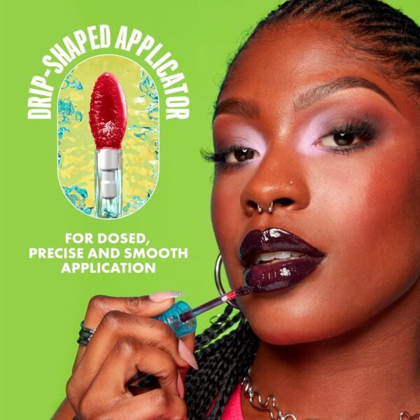 91Vy1Rh9uL._SL1500_.jpg NYX PROFESSIONAL MAKEUP Lip IV Hydrating Glossy Lip Stain with 12HR Hydration - Red-y Set Wet (Red)