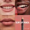 NYX PROFESSIONAL MAKEUP Slim Lip Pencil, Long-Lasting Creamy Lip Liner - Nude Pink
