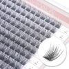 91YKewVRp1L._SL1500_.jpg DIY Eyelash Extension Lash Clusters 120 Clusters False Eyelash 3D Effect Individual Natural Lashes Set at Home Eyelash Extension Kit Lashes Pack Volume Cross Mixed