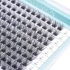 91YghLgrLL._SL1500_.jpg DIY Eyelash Extension Lash Clusters 120 Clusters False Eyelash 3D Effect Individual Natural Lashes Set at Home Eyelash Extension Kit Lashes Pack Volume Mixed