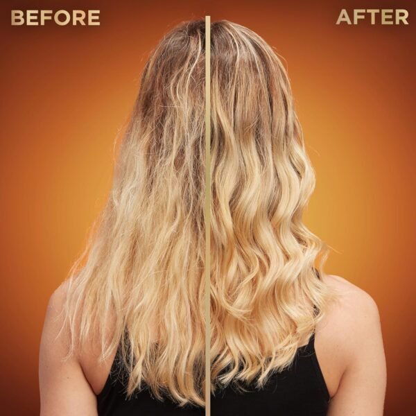 Garnier Whole Blends Honey Treasures Repairing Mask, for Dry, Damaged Hair, 11.5 Fl Oz, 2 Count (Packaging May Vary)