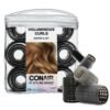 91aDFLfaCzL._SL1500_.jpg Conair Heatless Curlers 31 Count - Heatless Curls Overnight, Assorted Sizes - Self Grip Hair Rollers - Hair Styling Tools - Black & Gray - w/Storage Case