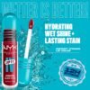91cDkuWAKFL._SL1500_.jpg NYX PROFESSIONAL MAKEUP Lip IV Hydrating Glossy Lip Stain with 12HR Hydration - Red-y Set Wet (Red)