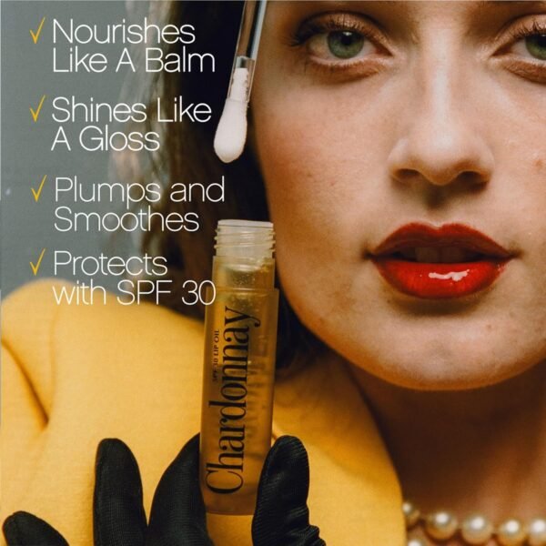 91eNeLYAz7L._SL1500_.jpg SPF 30 Chardonnay Lip Oil by Vacation