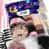 91mKPRSIowL._SL1500_.jpg FANDAMEI Hair Ties Kit for Women, Velvet Scrunchies, Elastic Rubber Bands, Seamless Hair Ties, Hair Clips, Bobby Pins, U Shaped Hair Pins for Styling, Hair Accessories Kit