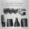 Remington Head to Toe Advanced Rechargeable Powered Body Groomer Kit, Beard Trimmer (10 Pieces), 6.3 Inch, Black