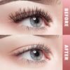 VEYESBEAUTY Cluster Lash Glue Remover 5ML Eyelash Remover for DIY Lash Extensions at home Clear Remover for Self-application Individual Lashes