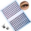 Short Lash Clusters Wispy C Curl Eyelash Clusters 10-12MM Individual Eyelashes Natural Cluster Eyelash Extensions Natural Looking Cluster Lashes by Geeneiya（154PCS, C Curl, 10-12mm)