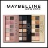 Maybelline The Blushed Nudes Eyeshadow Palette Makeup, 12 Pigmented Matte & Shimmer Shades, Blendable Powder, 1 Count