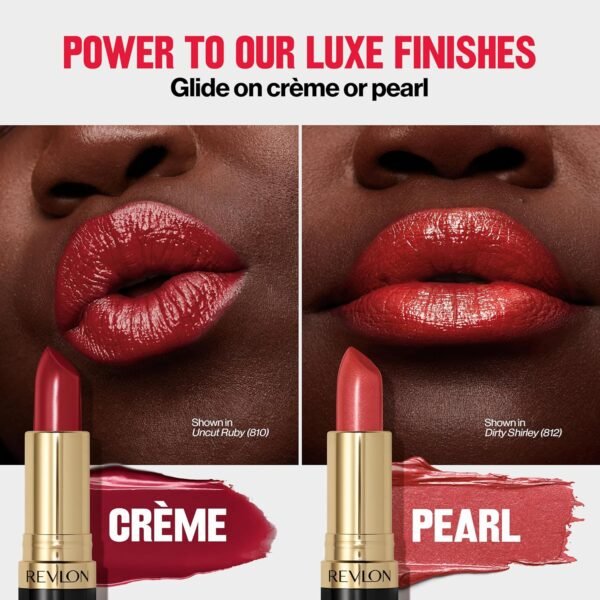 91udE0ch0XL._SL1500_.jpg Revlon Super Lustrous Lipstick, Creamy Formula For Soft, Fuller-Looking Lips, Moisturized Feel, 755 Bare It All, 0.15 oz