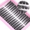 91vCgh4UBoL._SL1500_.jpg Lash Clusters Volume Eyelash Clusters Eyelash Extensions 168pcs DIY Individual Lashes Extensions 8-16MM Wispy Cluster Lashes by Ruairie