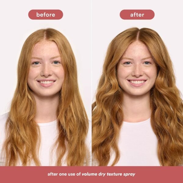 VERB Volume Dry Texture Spray- Boosts Volume, Adds Fullness & Weightless Grit - Sulfate, Paraben and Gluten Free