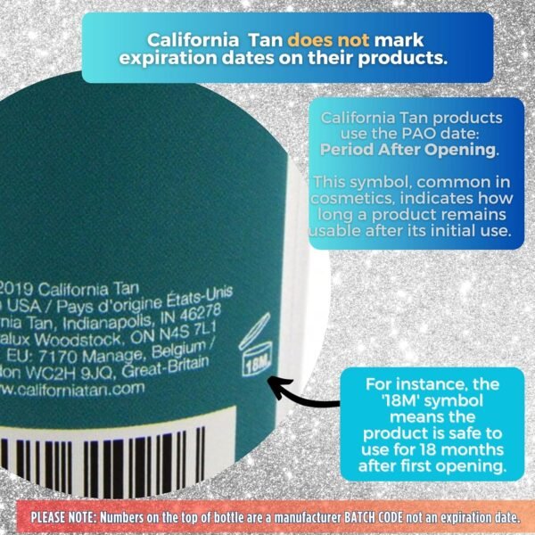 California Tan Cali Sun & Surf Step 2 Bronzer Tanning Bed Lotion, 5 ounces, Indoor or Outdoor Tanning
