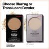 Revlon PhotoReady Blurring Face Powder Makeup, Longwear, Light-Medium Coverage with Flawless Finish, Shine & Oil-Free, 030 Medium Deep, 0.25 oz