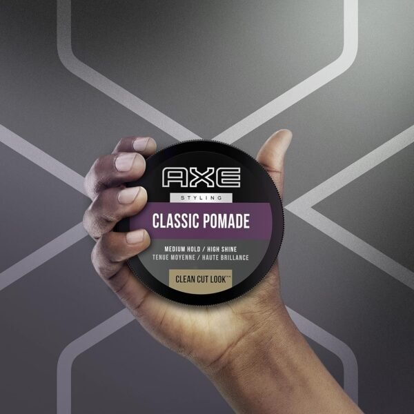 91zNQqanJlL._SL1500_.jpg Axe Pomade: Medium Hold and Natural Finish for Easy Styling, 2.64oz (2 Count)